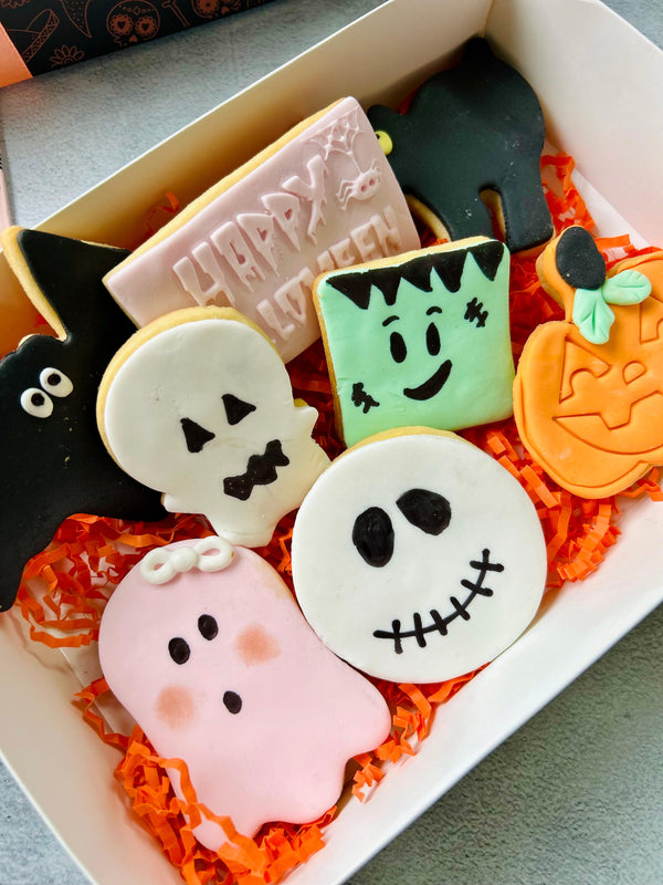 Box cookies Halloween